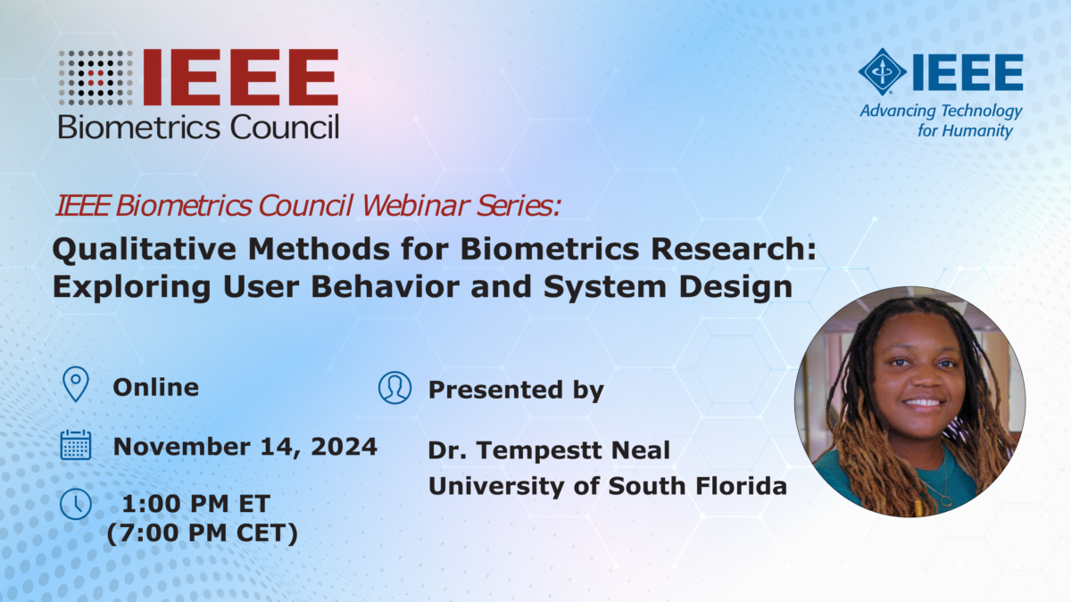 Qualitative Methods for Biometrics Research: Exploring User Behavior ...